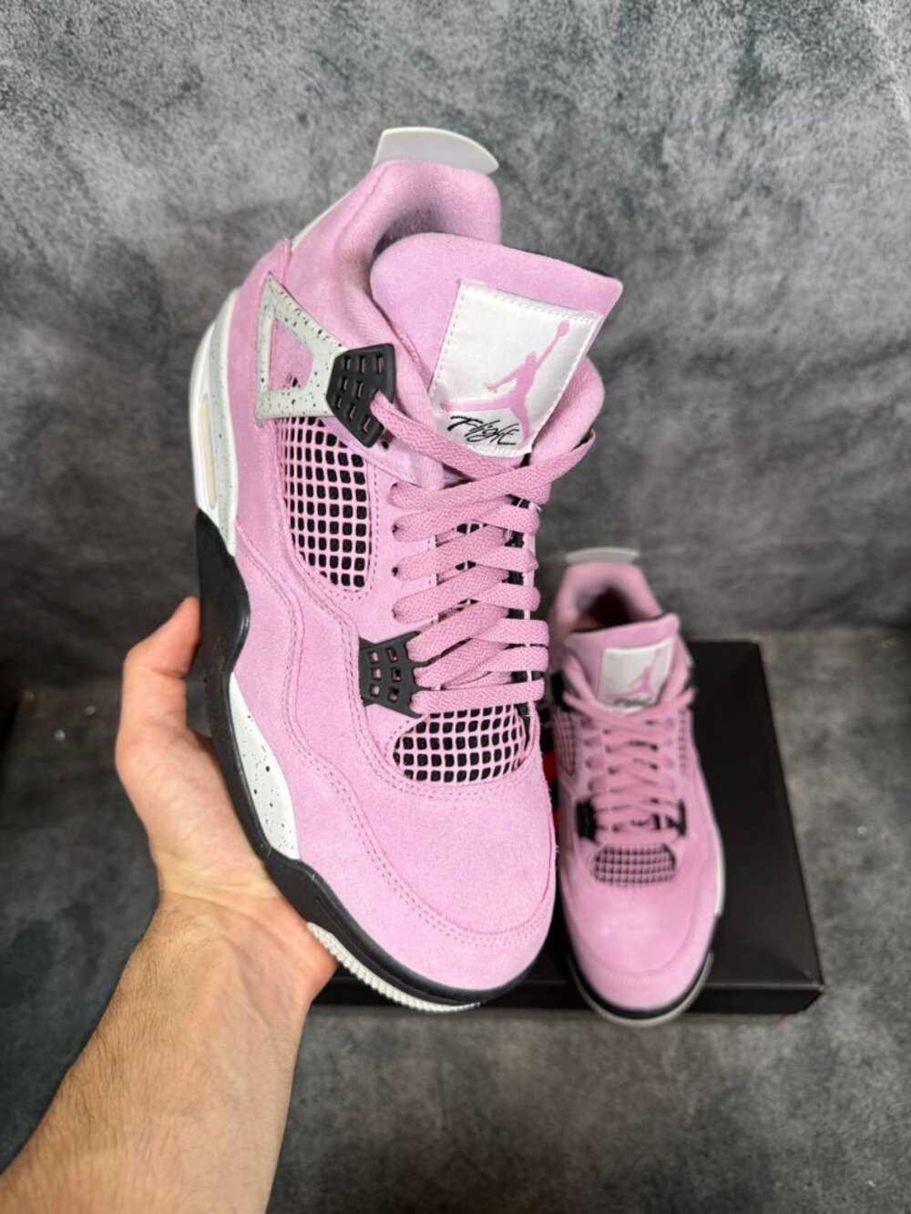 Size 10 | Jordan 4 Orchid With Box | Pre-Owned
